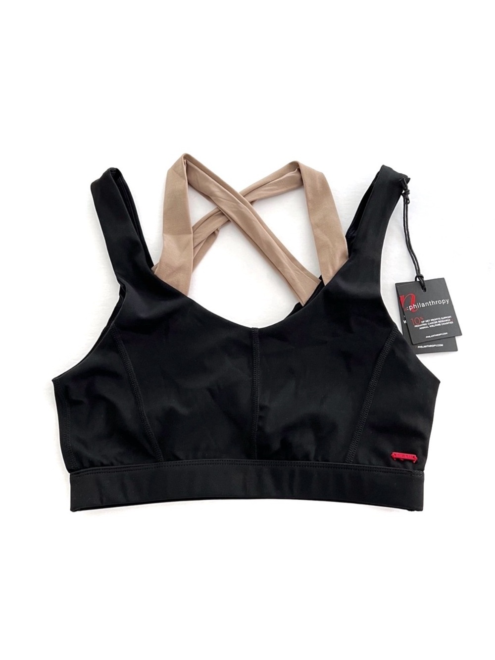 n: Philanthropy Tillie Crisscross Strap Sports Bra
